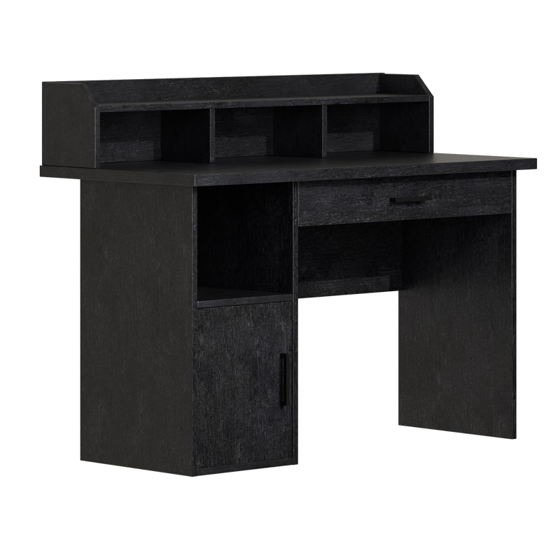 049-000100 Γραφείο εργασίας Workie zebrano mdf 120x60x95.5εκ-PK049-000100 - Image 1