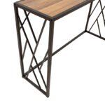 Κονσόλα Ivy   χρώμα καρυδί-μαύρο 120x35x75εκ-PK066-000015 - Image 3