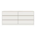 Συρταριέρα Kuanger   mdf σε λευκή απόχρωση 120x40x70εκ-PK072-000112