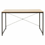 Γραφείο εργασίας Ramon   φυσικό-μαύρο 120x60,5x70εκ-PK085-000004 - Image 3