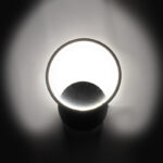 Φωτιστικό τοίχου-απλίκα PWL-0989   LED 10W μαύρο Φ25x20εκ-PK099-000090 - Image 2