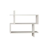 Ραφιέρα Paralel   χρώμα λευκό 70x22x65,5εκ-PK119-000773