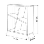 Βοηθητικό τραπέζι Bal   χρώμα φυσικό 55x22x60εκ-PK119-000826 - Image 3