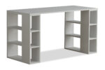 Γραφείο Colmar   χρώμα λευκό 140x60x75εκ-PK119-000837