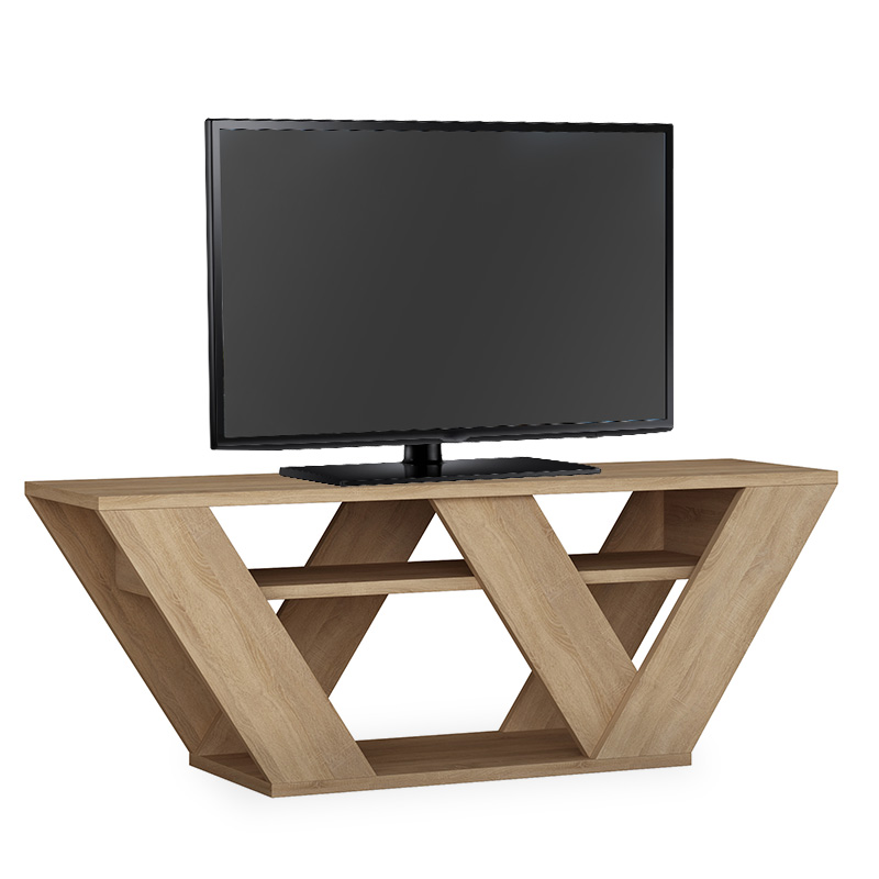 119-000968 Έπιπλο τηλεόρασης Pipralla φυσικό 110x30x40εκ-PK119-000968 - Image 1