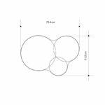 Καθρέπτης Gorta   μαύρο 75x2x51εκ-PK119-001193 - Image 4