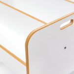 Ραφιέρα Dovere   λευκό mdf 56x34x55εκ-PK120-000420 - Image 4