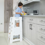 Πύργος εκμάθησης Farsene   λευκό mdf 40x50x90εκ-PK120-000442 - Image 2