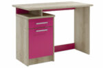Γραφείο εργασίας Looney   χρώμα castillo-ροζ 100x55x75εκ-PK123-000081