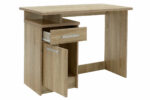 Γραφείο εργασίας Looney   χρώμα sonoma 100x55x75εκ-PK123-000084 - Image 3