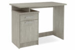 Γραφείο εργασίας Looney   χρώμα white wash 100x55x75εκ-PK123-000085