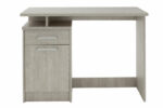 Γραφείο εργασίας Looney   χρώμα white wash 100x55x75εκ-PK123-000085 - Image 4