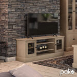 Έπιπλο τηλεόρασης Libby   φυσικό 121x40x51.5εκ-PK123-000168 - Image 2
