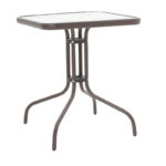 Tραπεζαρία Obbi-Watson   σετ 3τεμ καφέ μέταλλο-pe rattan 60x60x70εκ-PK130-000085 - Image 2