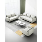 Καναπές 3θέσιος Nemy   PU γκρι 178x80x75εκ-PK132-000028 - Image 2