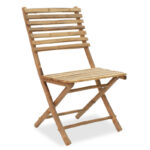 Καρέκλα Nixon   πτυσσόμενη bamboo φυσικό-PK141-000005