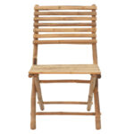 Καρέκλα Nixon   πτυσσόμενη bamboo φυσικό-PK141-000005 - Image 4