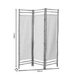 Παραβάν Barra   bamboo φυσικό-εκρού 135x3x160εκ-PK141-000020 - Image 3