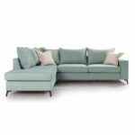 Γωνιακός καναπές δεξιά γωνία Romantic   ύφασμα Ciel-Cream 290x235x95εκ-PK168-000006 - Image 3