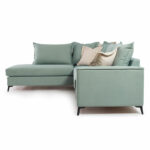 Γωνιακός καναπές δεξιά γωνία Romantic   ύφασμα Ciel-Cream 290x235x95εκ-PK168-000006 - Image 4