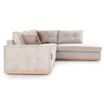 Γωνιακός καναπές αριστερή γωνία Boston   ύφασμα cream-mocha 280x225x90εκ-PK168-000019 - Image 3
