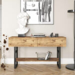 Κονσόλα Vien   oak-μαύρο 139x43x75,5εκ-PK176-000008 - Image 3