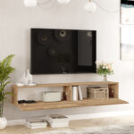 Έπιπλο τηλεόρασης επιτοίχιο Dello   sonoma 180x31.6x29.6εκ-PK176-000060 - Image 2