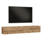 Έπιπλο τηλεόρασης επιτοίχιο Dello   sonoma 180x31.6x29.6εκ-PK176-000060