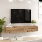 Έπιπλο τηλεόρασης επιτοίχιο Dello   sonoma 180x31.6x29.6εκ-PK176-000060 - Image 3