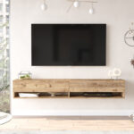 Έπιπλο τηλεόρασης επιτοίχιο Roscoe   sonoma 180x31.6x29.6εκ-PK176-000061 - Image 3