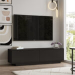 Έπιπλο τηλεόρασης Zoeva   wenge 140x.35x38.2εκ-PK176-000069 - Image 3