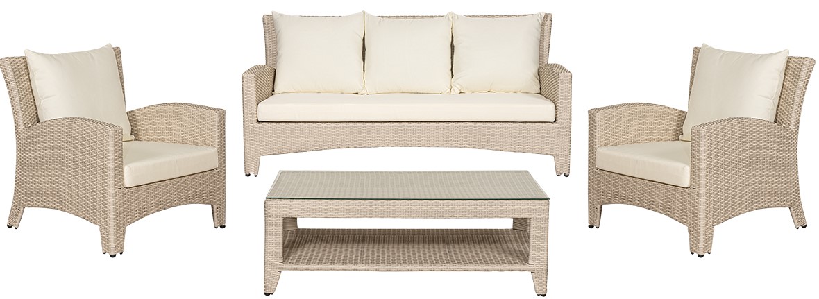 176288-kathistiko-set-rattan-me-alouminio-skeleto-set-4-temaxion-27676 Καθιστικό Σέτ Rattan Με Αλουμίνιο Σκελετό ,Σέτ 4 Τεμαχίων-L176288 - Image 1