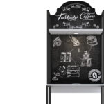 Mπουφές με ράφι Cogan   λευκό μελαμίνης-μαύρο μέταλλο 70x40x205εκ-PK182-000090 - Image 4