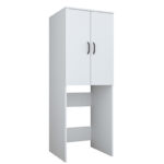Έπιπλο πλυντηρίου Laudy   λευκό μελαμίνης 65x62.5x181.8εκ-PK182-000105