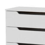 Συρταριέρα Azenor   4ων συρταριών λευκό 72x38x83εκ-PK184-000051 - Image 2