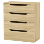 Συρταριέρα Azenor   4ων συρταριών sonoma 72x38x83εκ-PK184-000052