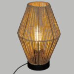 Επιτραπέζιο φωτιστικό PWL-1108   Ε27 μπεζ Φ19x32εκ-PK199-000463 - Image 2