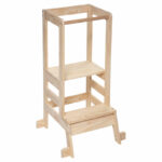 Παιδικός πύργος παρατήρησης Montessori   φυσικό 51x51x90εκ-PK199-000475 - Image 2