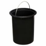 Κάδος απορριμμάτων 3L Nature   μεταλλικός λευκό-φυσικό-PK199-000487 - Image 2