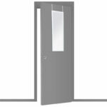 Καθρέπτης πόρτας PWD-0111   polyresin-λευκό 34x1.7x94εκ-PK199-000499 - Image 2