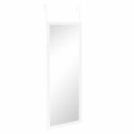 Καθρέπτης πόρτας PWD-0111   polyresin-λευκό 34x1.7x94εκ-PK199-000499