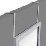 Καθρέπτης πόρτας PWD-0111   polyresin-ασημί 34x1.7x94εκ-PK199-000501 - Image 3