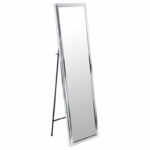 Καθρέπτης δαπέδου PWD-0112   polyresin-γυαλί ασημί 39x33.5x125εκ-PK199-000504