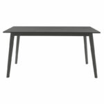Tραπεζαρία Benson - Orlean   σετ 7τμχ rustic grey - ύφασμα γκρι 150x90x75εκ-PK200-000191 - Image 3