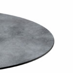 Επιφάνεια τραπεζιού Inspire   HPL γκρι cement Φ60εκ πάχους 12mm-PK215-000007 - Image 4