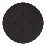Επιφάνεια τραπεζιού Portico   HPL wenge Φ60εκ πάχους 12mm-PK215-000013 - Image 2