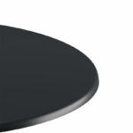 Table surface Scenic   Werzalit black D60cm thickness 25mm-PK215-000019 - Image 3