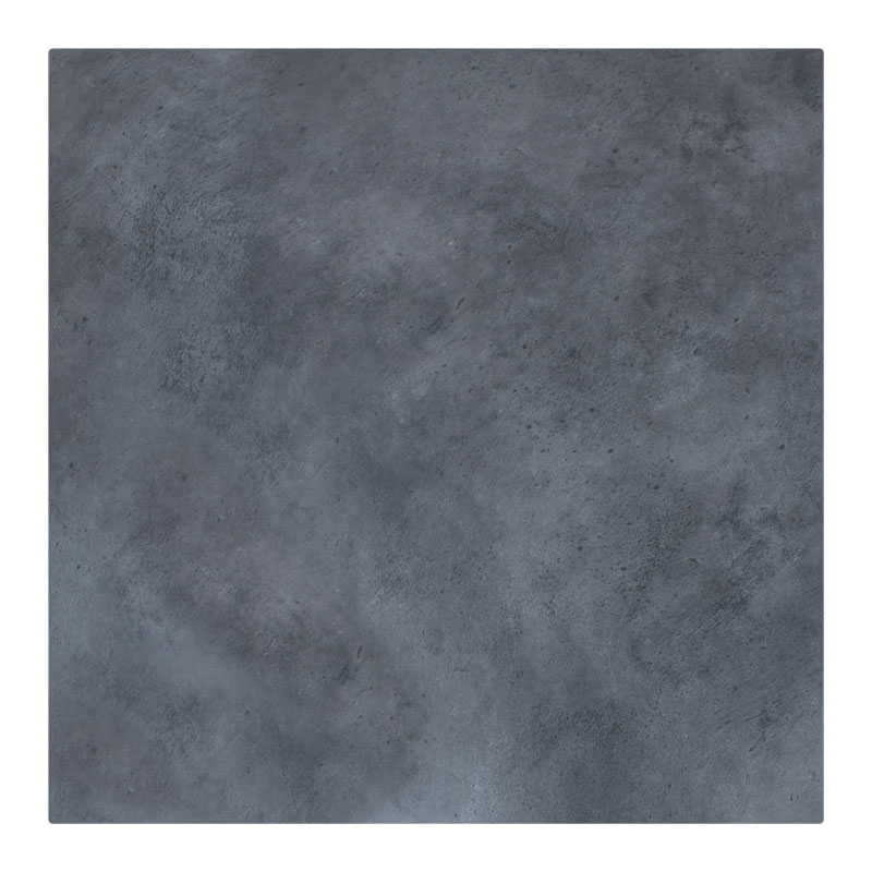 215-000026 Επιφάνεια τραπεζιού Sizzle Werzalit ανθρακί cement 80x80εκ πάχους 35mm-PK215-000026 - Image 1