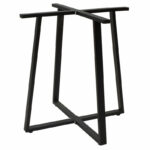 Βάση τραπεζιού lavish   μεταλλική μαύρη 70x70x73εκ-PK217-000004