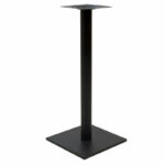 Βάση τραπεζιού bar Staid    μεταλλική μαύρη 40x40x94εκ-PK217-000006